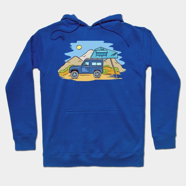 Wild Camping Hoodie by MajorCompany